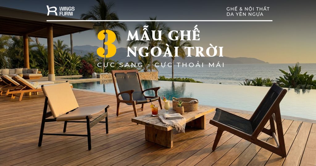 ghế ngoài trời