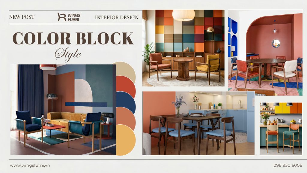 Phong cách Color Block