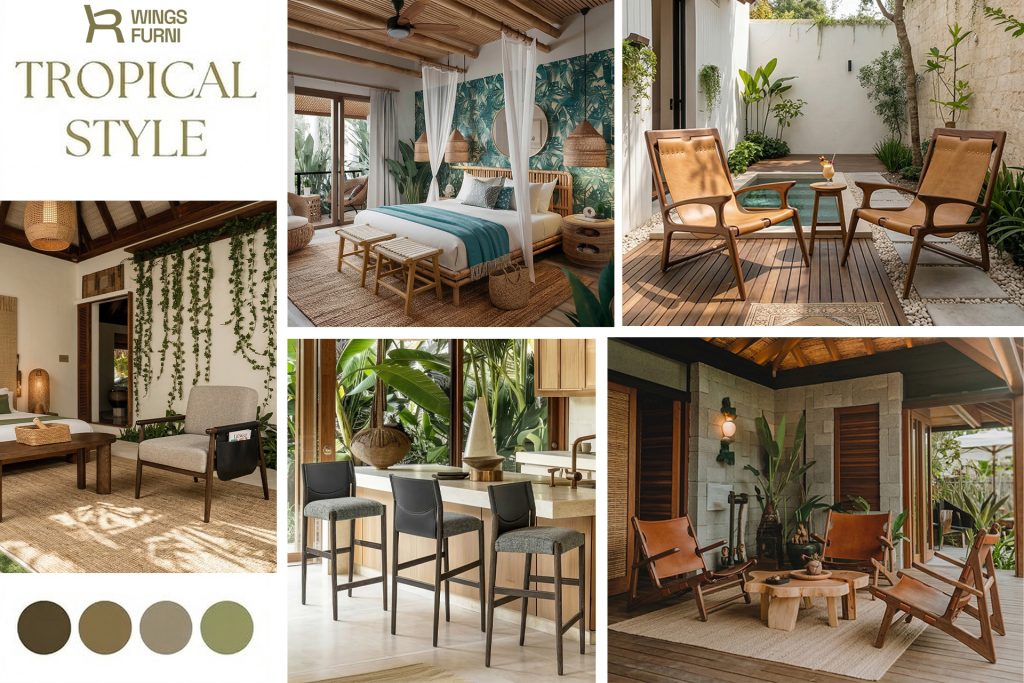 phong cách tropical