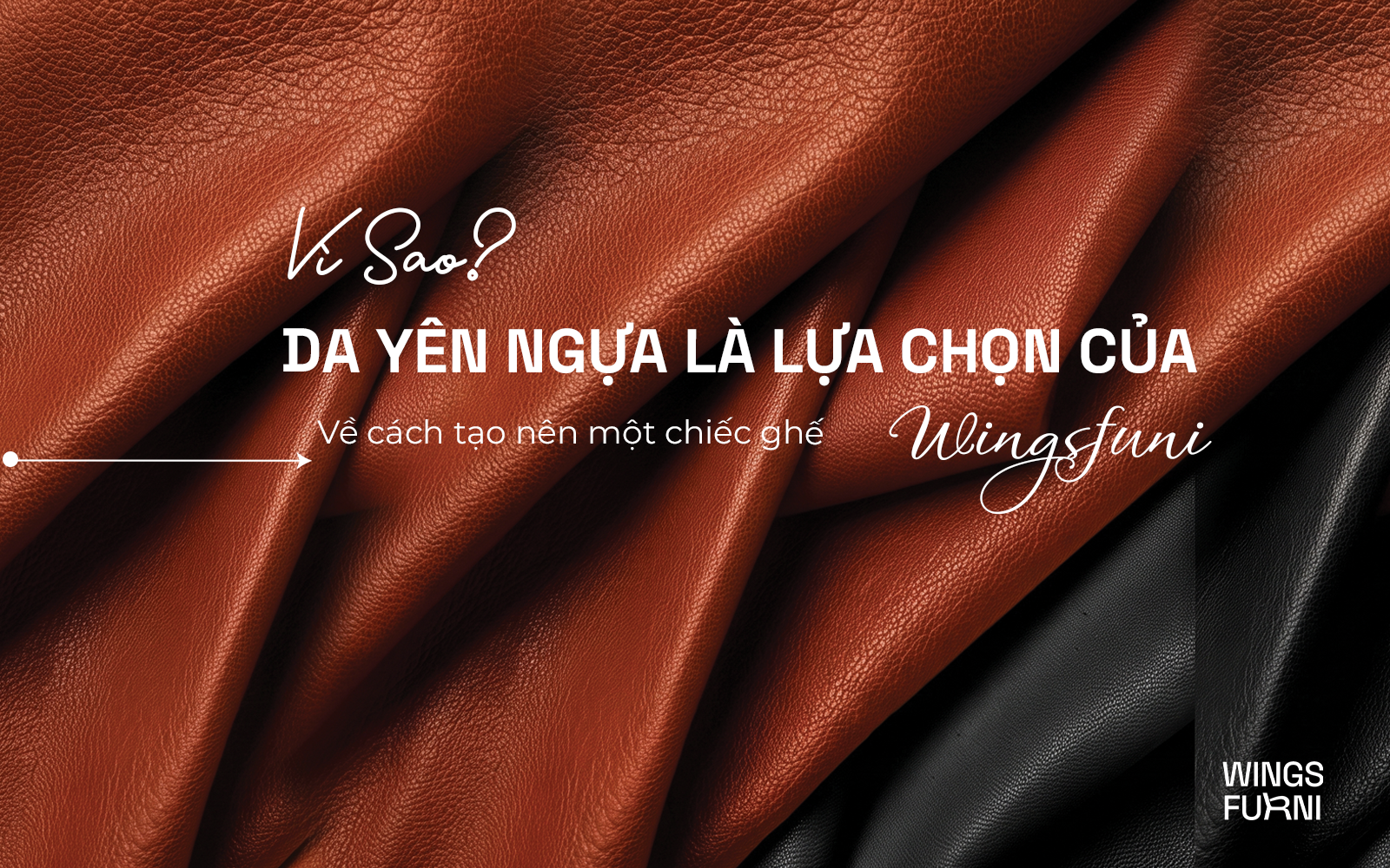 Ghế da yên ngựa – Khi chất liệu dẫn lối cho một thiết kế bền vững