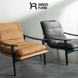 Ghế Fynn Armchair phong cách Bắc Âu, phù hợp cho căn hộ và biệt thự sân vườn.