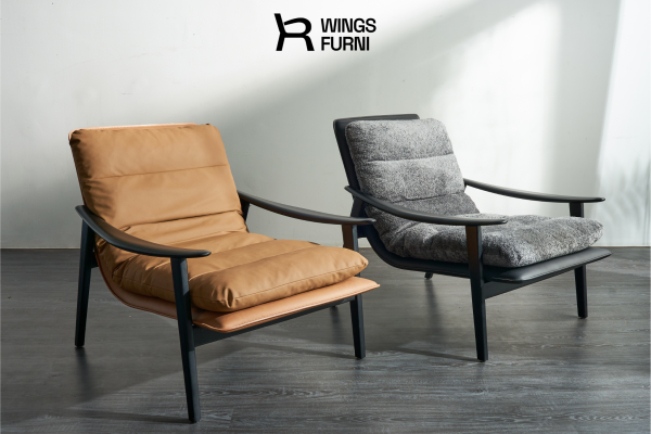 Ghế Fynn Armchair phong cách Bắc Âu, phù hợp cho căn hộ và biệt thự sân vườn.