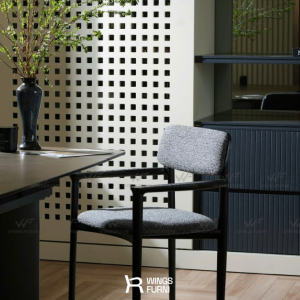 Curve Chair – ghế ăn phong cách cổ điển hiện đại với đường cong mềm mại.
