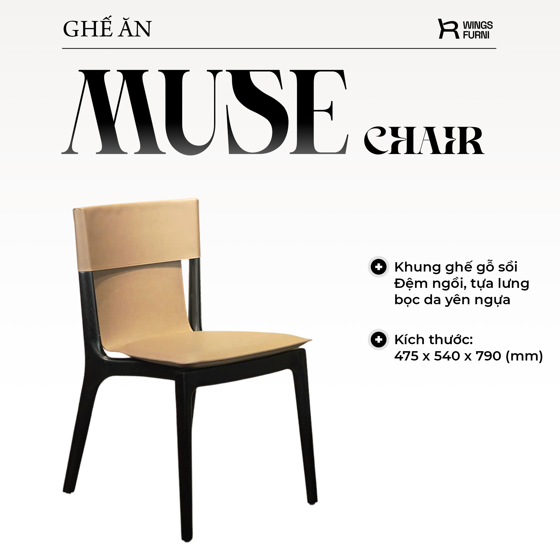 Ghế ăn Muse